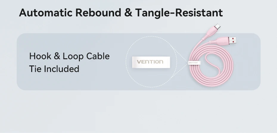 Vention 100 W USB-C-Kabel, Schnellladekabel, USB A auf Typ C-Kabel für Huawei Mate Honor, Xiaomi, USB-C-Kabel, Mobiltelefon, Ladedatum – Detail 10