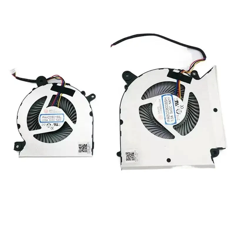 laptop Cooling Fan for MSI Katana15 B13VFK M16 Sword15 MS-1585 P/N: PABD08008SH N477 PAAD06015SL N460 0.2
