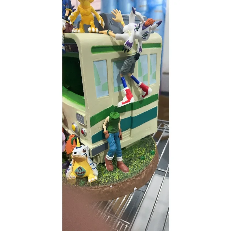 34cm digimon aventura figura memórias de infância yagami taichi anime coleção modelo ornamentos de mesa férias crianças brinquedos