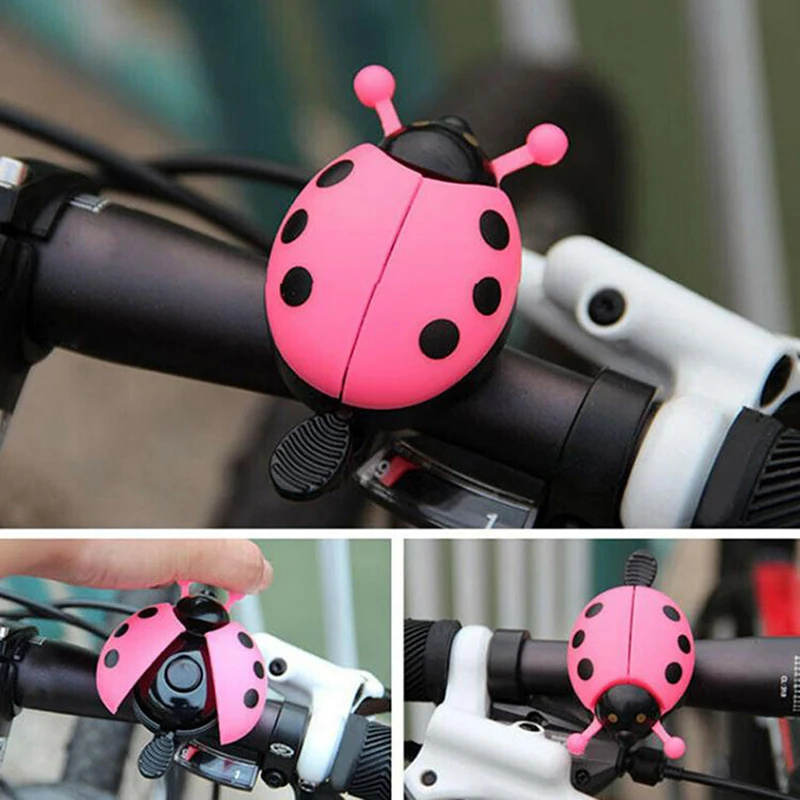 【Cute Bicycle Bell Animal Seven Star Ladybug Bicycle Bell Child Bicycle Bicycle Bell Mountain Bike Road Bicycle Warning Bell】