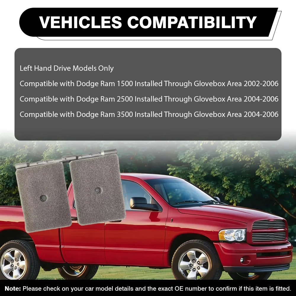 

Ремкомплект заслонки смешивания воздуха (HVAC) для Ram 1500 2500 3500, 2003-2009 гг., 902-309, 5073984AA