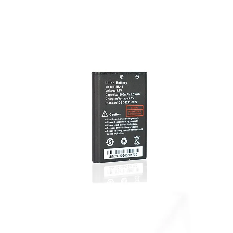 1500 مللي أمبير لبطارية Baofeng BL-3 متوافقة مع لوحة بطارية ليثيوم UV-3R/T6/T7 C50/512/UV-3R Baofeng