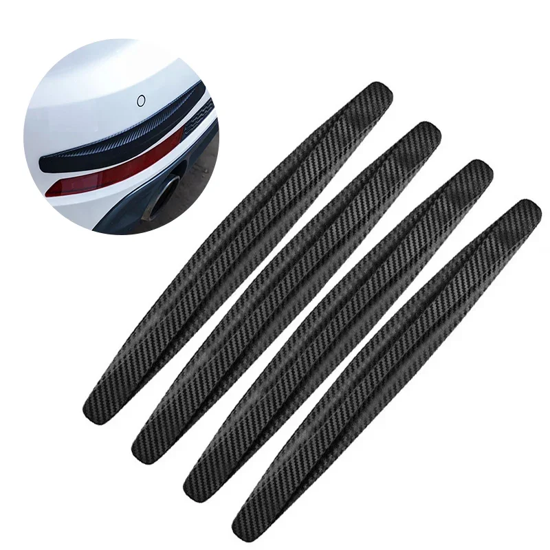 4/6 قطعة المضادة للتصادم سيارة واقي حماية قطاع الجبهة الخلفية حماية خدش حامي الديكور قطاع اكسسوارات السيارات جديد #1