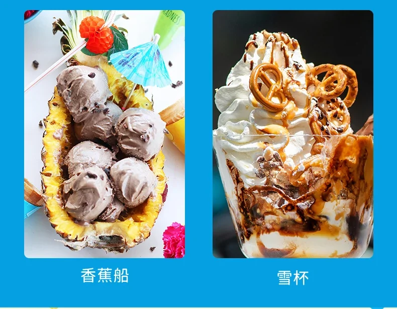 Macchina per il gelato domestica piccola mini macchina per cono completamente automatica macchina per il gelato gelato fatto in casa