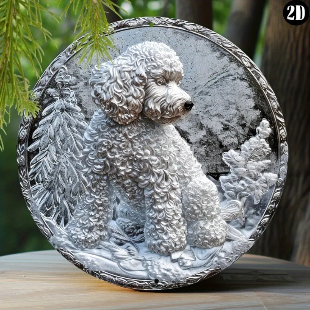 

Round Aluminum Sign, Metal Sign, Wall Decorative Poster, for Home Kitchen Dining Room Bedroom Garden Bathroom Garage Decor