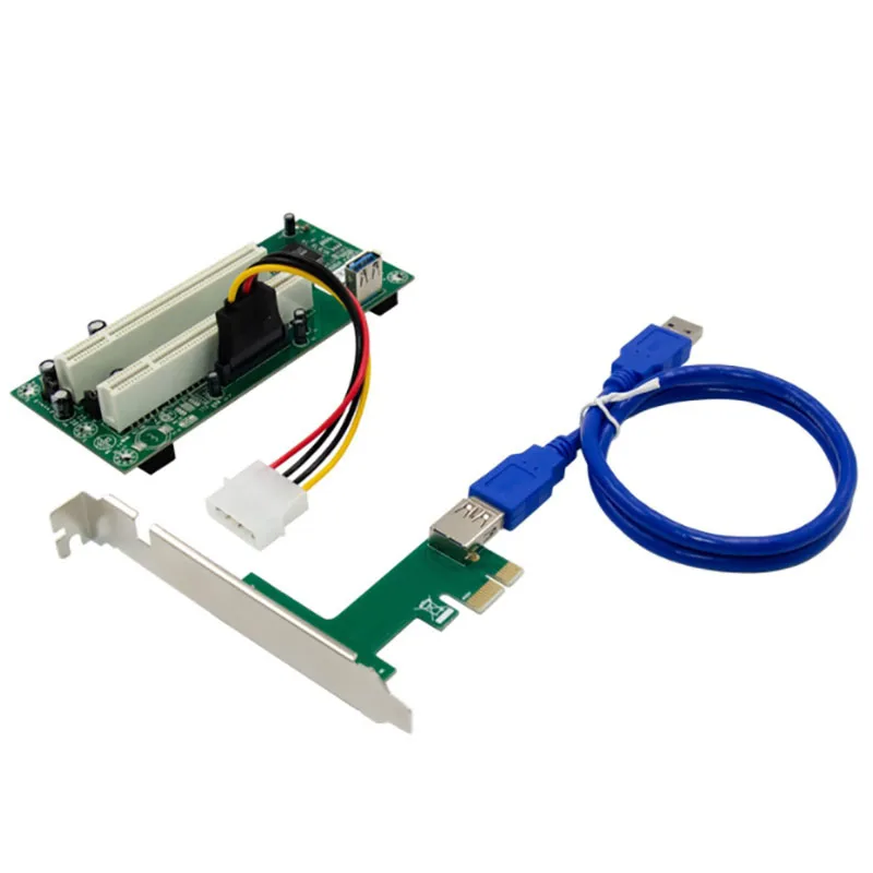 

Плата расширения PCI-E X1-2XPCI, слот для карт PCI, преобразование, разделение, подключение и воспроизведение, для