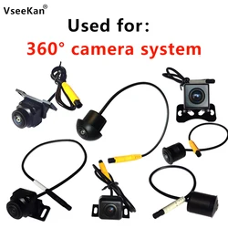Car 360 360 image system camera Support ahd1080p.720p.CVBS NTSC PAL Matching the modified 360 system camera