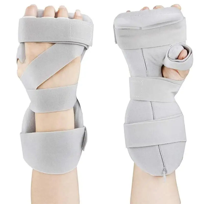 

Stroke Resting Hand Splint Night Immobilizer Muscle Atrophy Rehabilitation For Right / Left Hands Wrists And Fingers Health Care