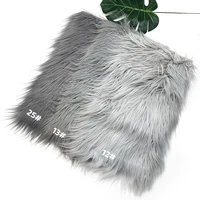 25x45cm 8cm Pile  Faux Fur Fabric For Patchwork Sewing Material Doll Toy Beard Hair Diy Handmade Home Decoration Cosplay Fabric 3