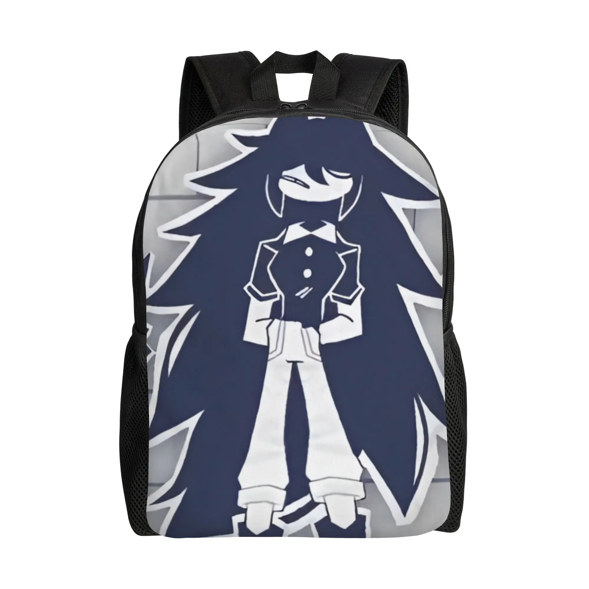 

Miss Circle Cartoon Anime Backpack Sports Student Work Fundamental Paper Education Daypack for Men Women Laptop Shoulder Bag