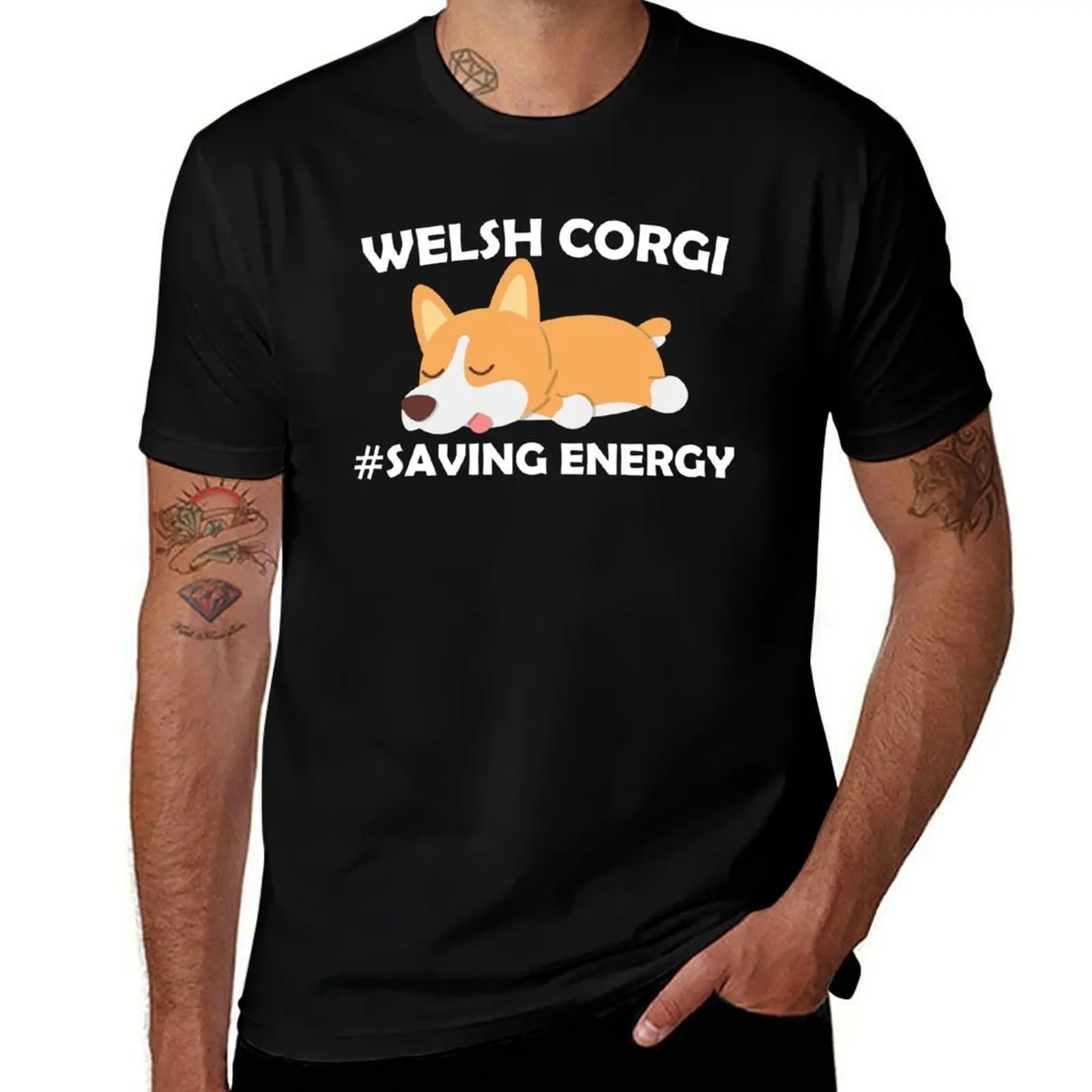 Funny Welsh Corgi T-Shirt Thanksgiving Day Tee Top T-Shirt