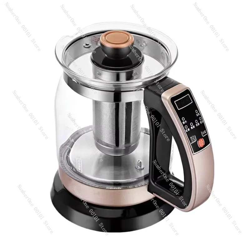 Portable Water Kettle Health Glass Kettle 1.2L Tea Maker Electric Teapot Insulation Electric Water Cooker Water Boiling Pot 220v