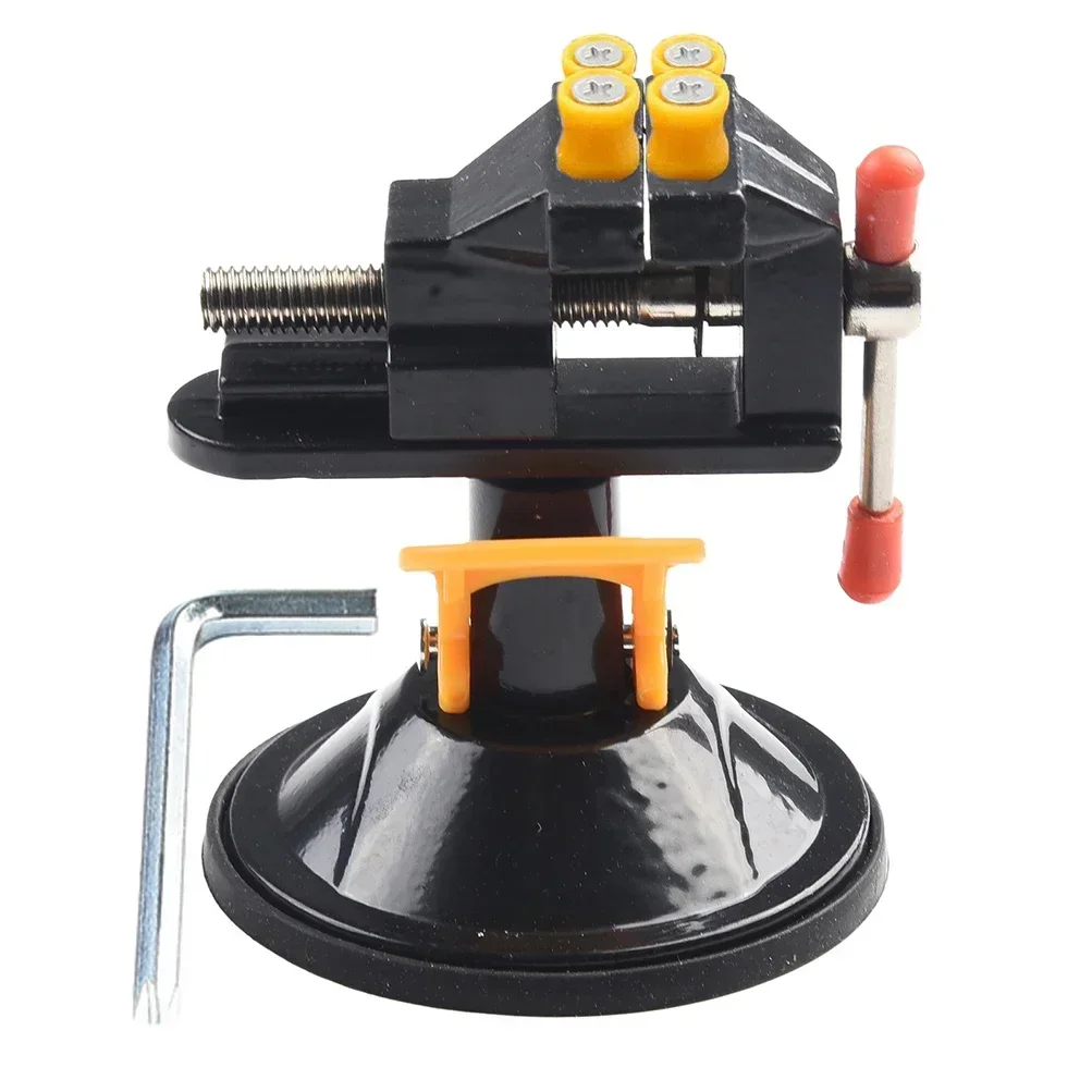 

Mini-Adjustable Suction Cup Vise Electric Small Table Bench Vise 360° Rotation Grinder Rotary Hand Drill Suction Cup Vise Parts