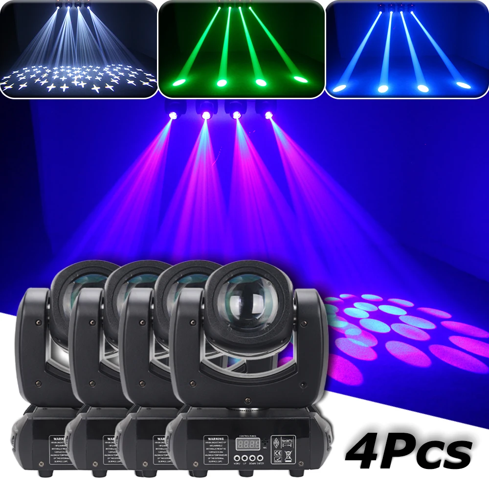 party led moving head iluminacao 100w alta brilhante cabecas moveis efeito de feixe home disco bar stage casamento show 18 prismas pcs por lote dj 01