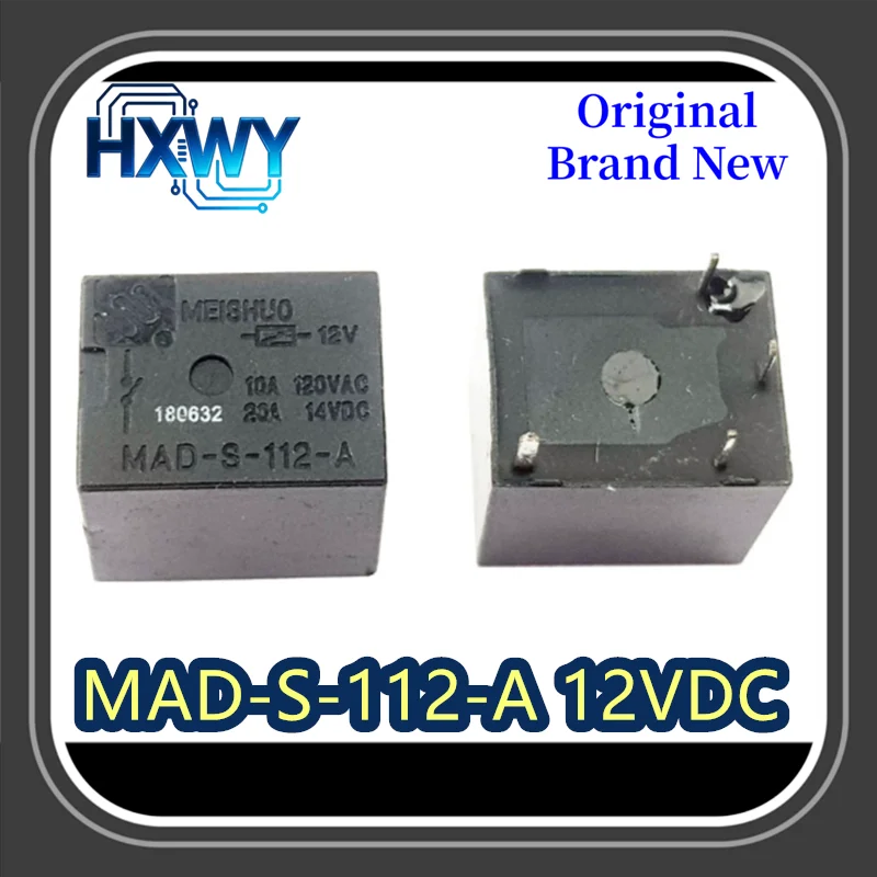 

(10/50 pieces) MPA-S-112-C 12VDC DIP-5 Rice Cooker/Soy Milk Maker Relay - Brand New Original