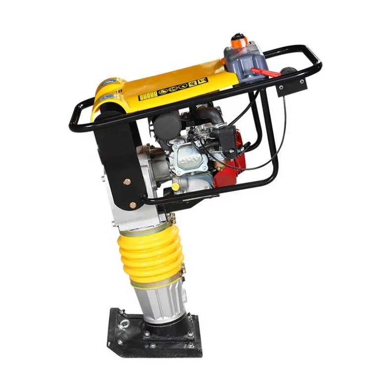 Handhold Tamping Rammer Jumping Jack Gas Strong Impact Force Soil Earth Compaction for Sale