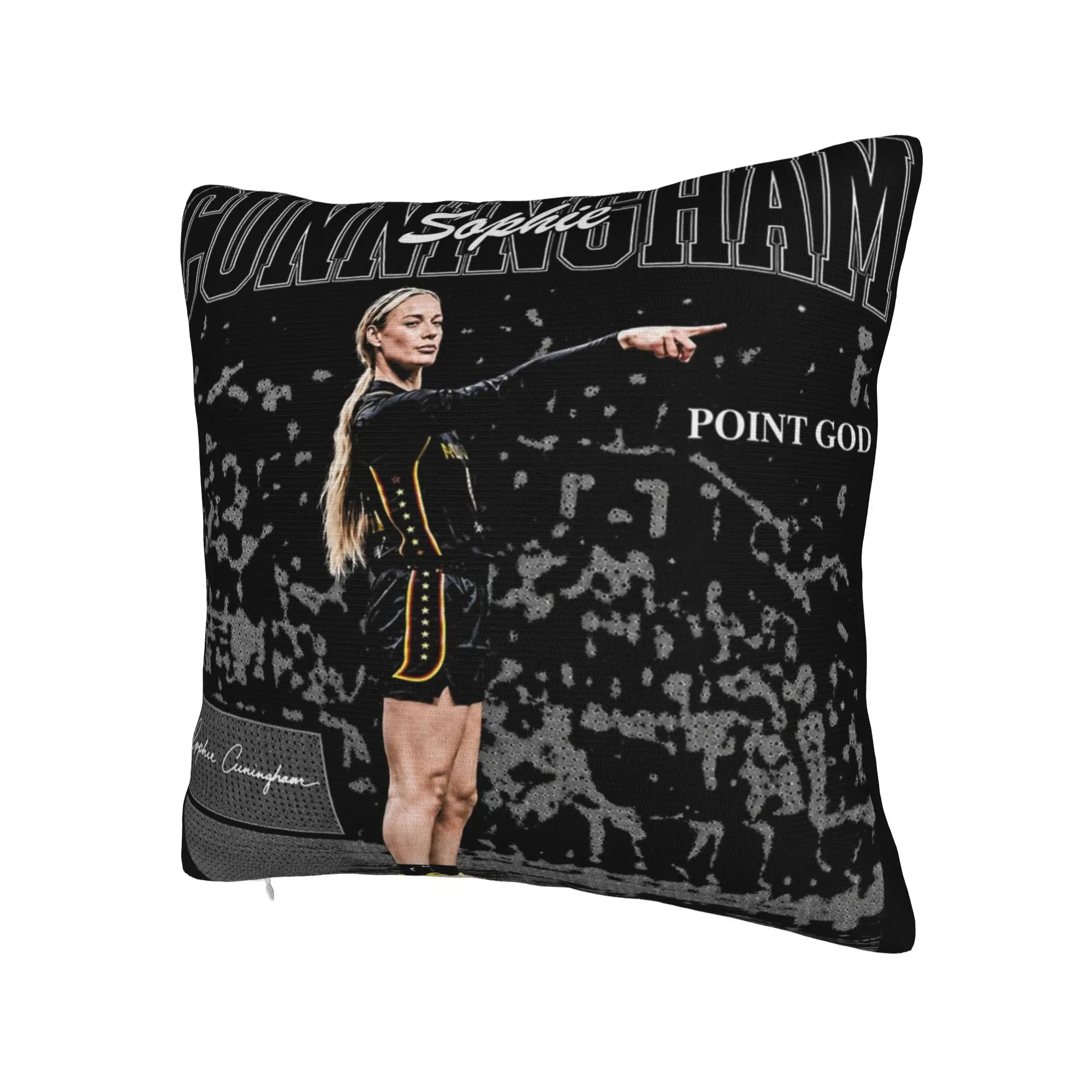 Decorative Pillowcase Sophie Cunningham Point Good Meme  Merch Bed  Throw Pillow Case Cover Zipper Multi-Size