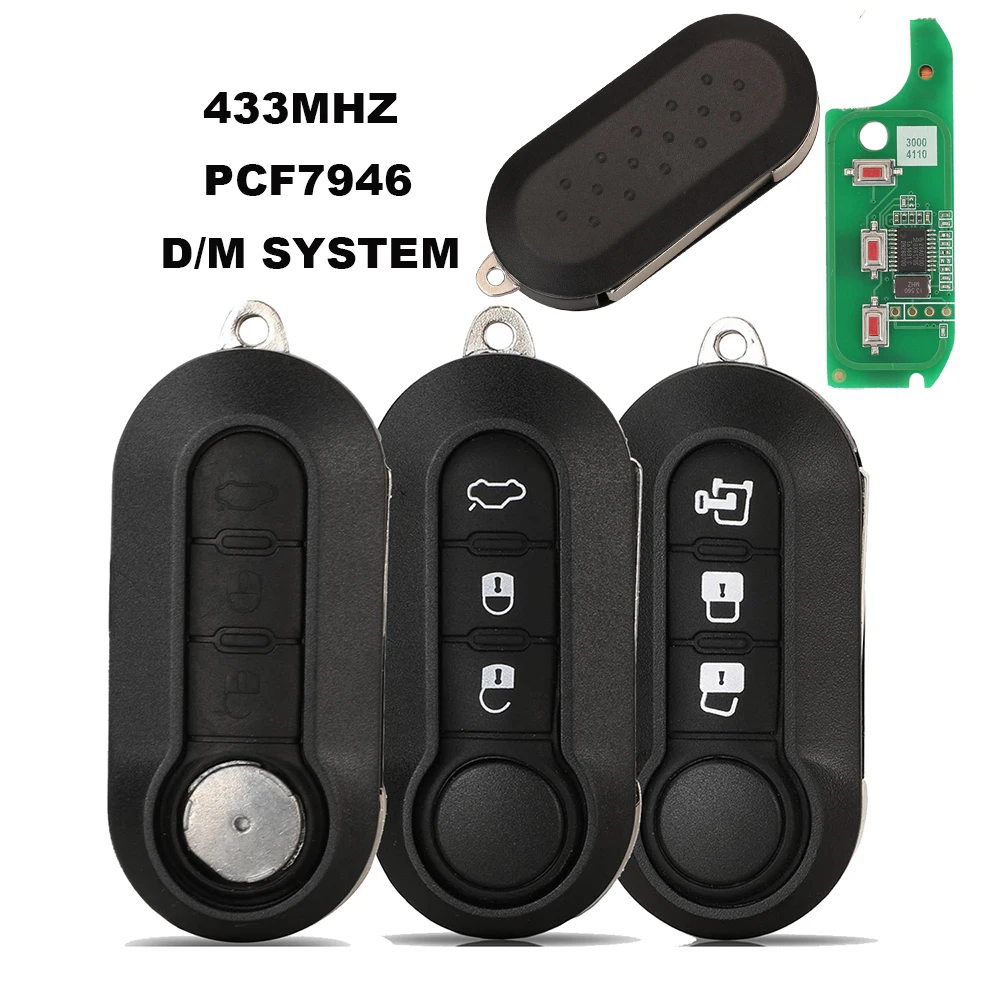 Remote Car Key for Fiat 500 Bravo Ducato Body Module BSI For Jumper Relay Peugeot Boxer Alfa Romeo Giulietta Iveco Daily Lanci