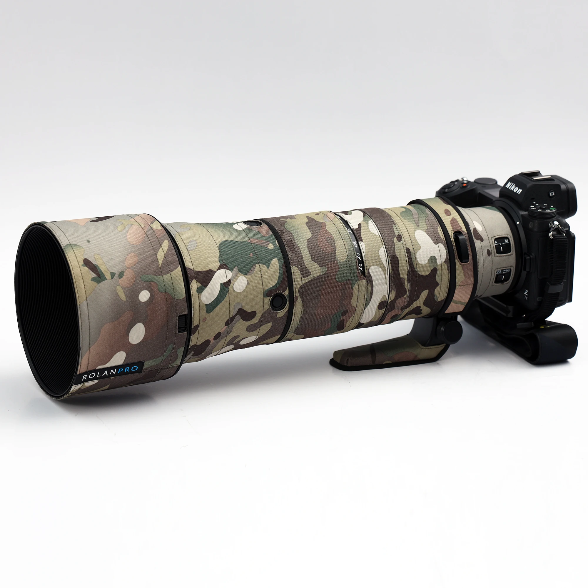 ROLANPRO Waterdichte Lensjas voor Nikon Z 180-600mm F/5.6-6.3 VR Lens Beschermhoes Nikon Z 180 600 Regenhoes Mouw