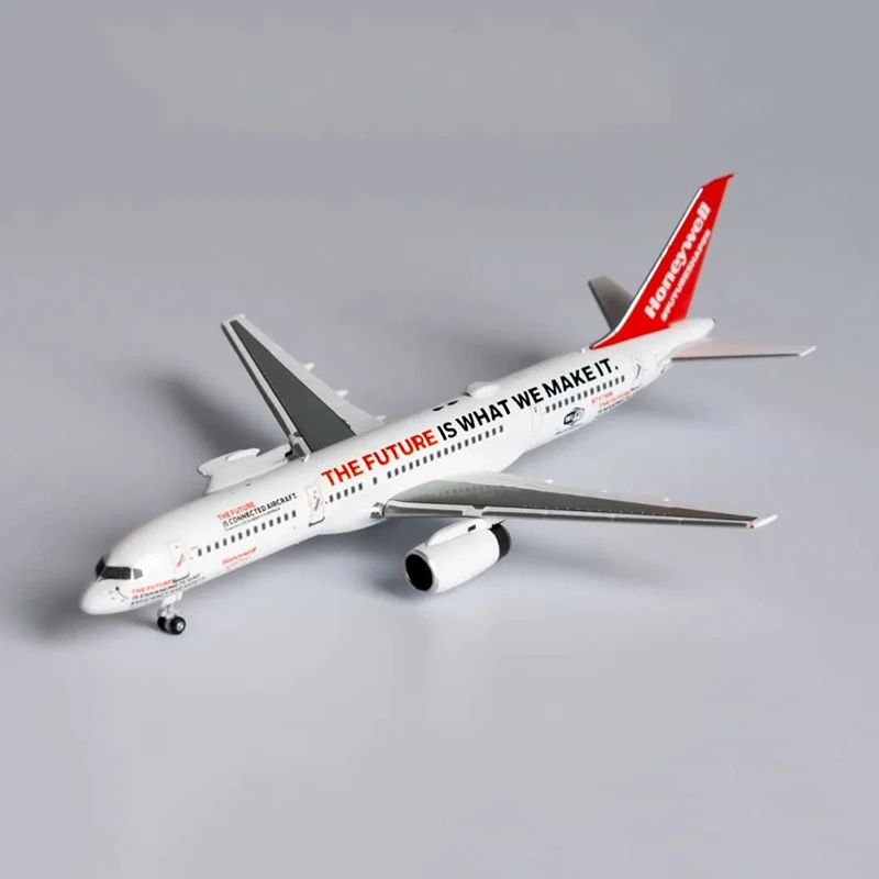 

Литая модель самолета Honeywell 1/400 в масштабе 757, летательный аппарат из сплава, строительная игрушка для коллекции сувениров