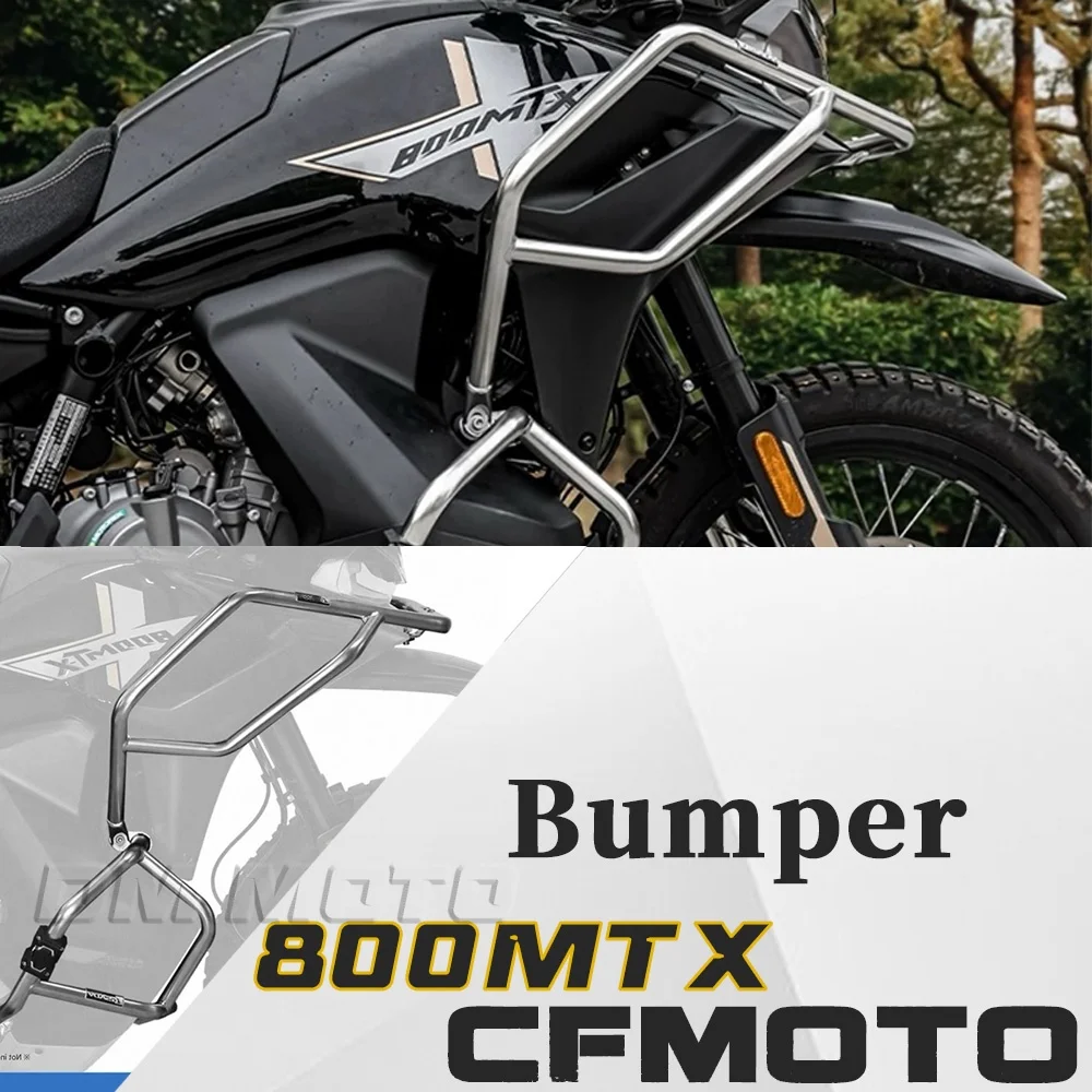 

Motorcycle modified parts guard bar bumper anti-fall block three-box side box tail box for CFMOTO 800MTX 800MT-X CF800MTX