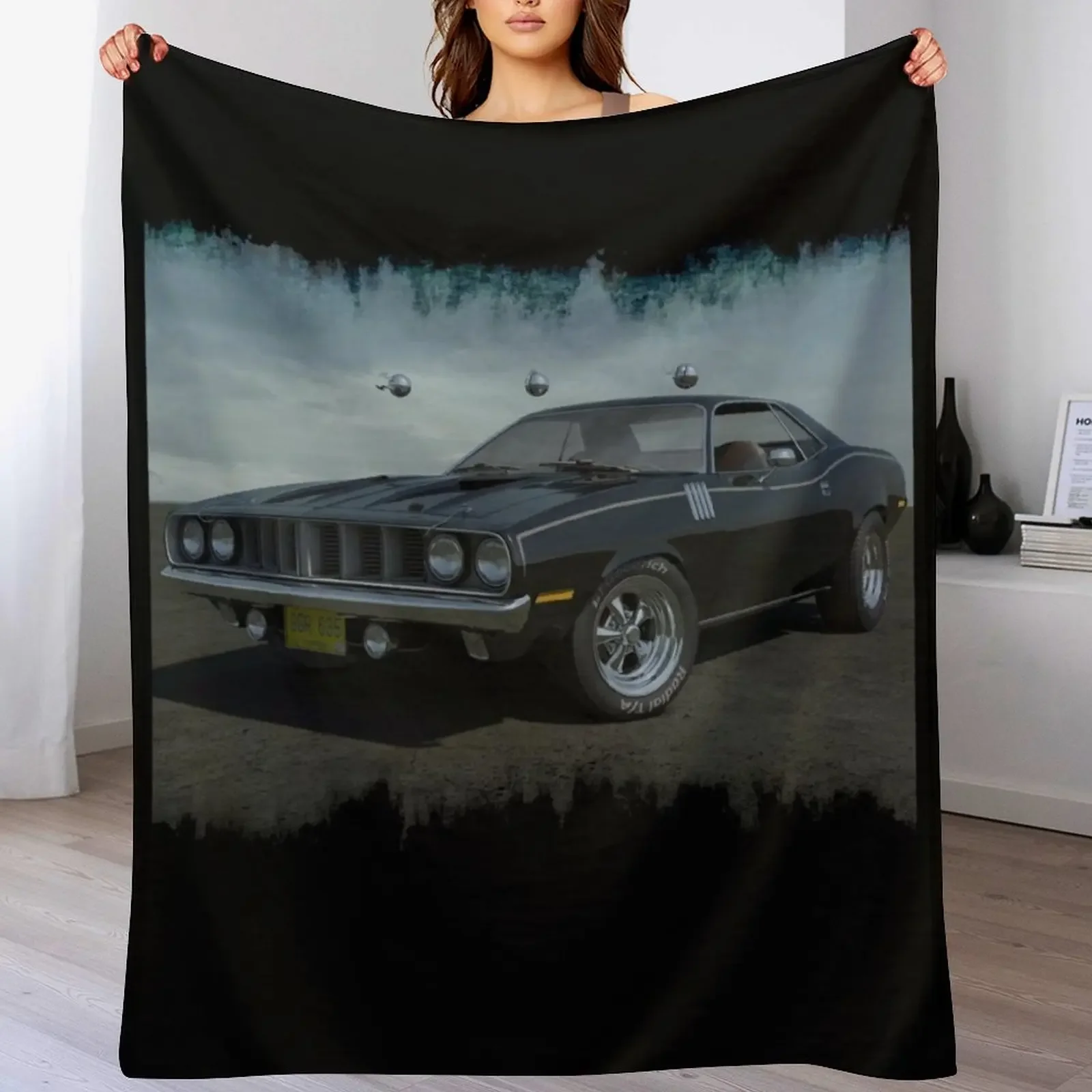 

New Phantasm Cuda Throw Blanket Machine Washable Soft Warm Blanket