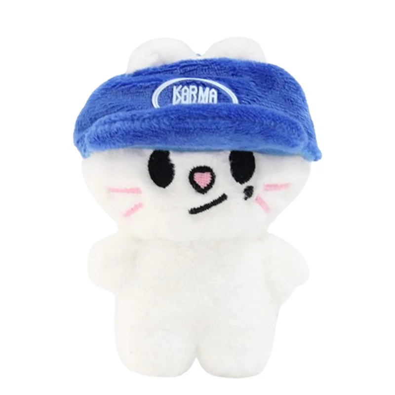 12cm new kawaii SKZOO Li Longfu Fang Can wearing a hat homeless children plush doll bag keychain pendant fan gift