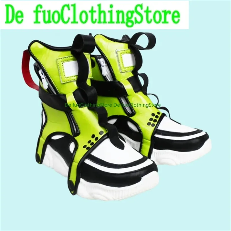 Defuo Anby Demara Zenless Zone Zero Cosplay Schoenen Laarzen Spel Anime Spel Rollenspel Halloween Party Props Schoenen Laarzen