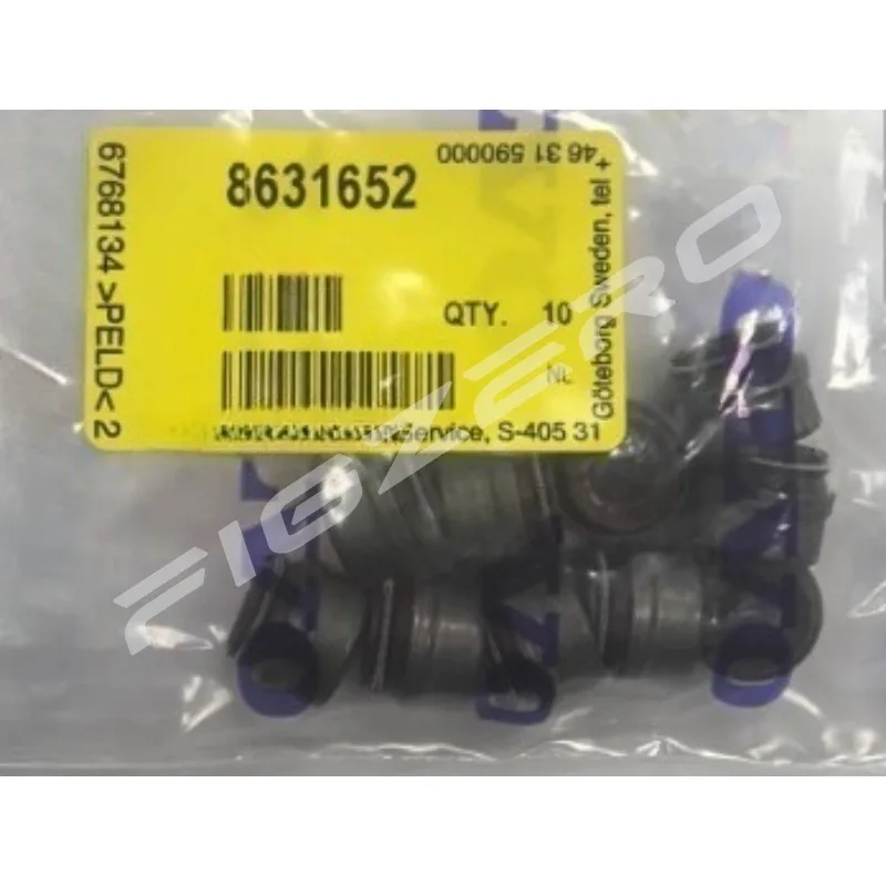 31430939 31465596 9443787 10pc Genuine Valve Oil Seal Ring 4 5 6-cylinder Intake Exhaust Valves Fuel Sealing Ring for Volvo