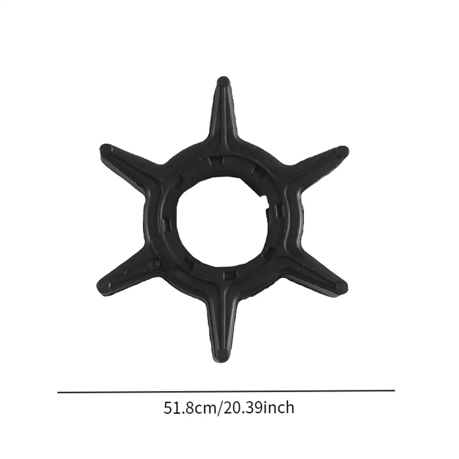 

Качественная резиновая крыльчатка для водяного насоса, запчасть для лодочного подвесного мотора, для использования в пресной и соленой воде