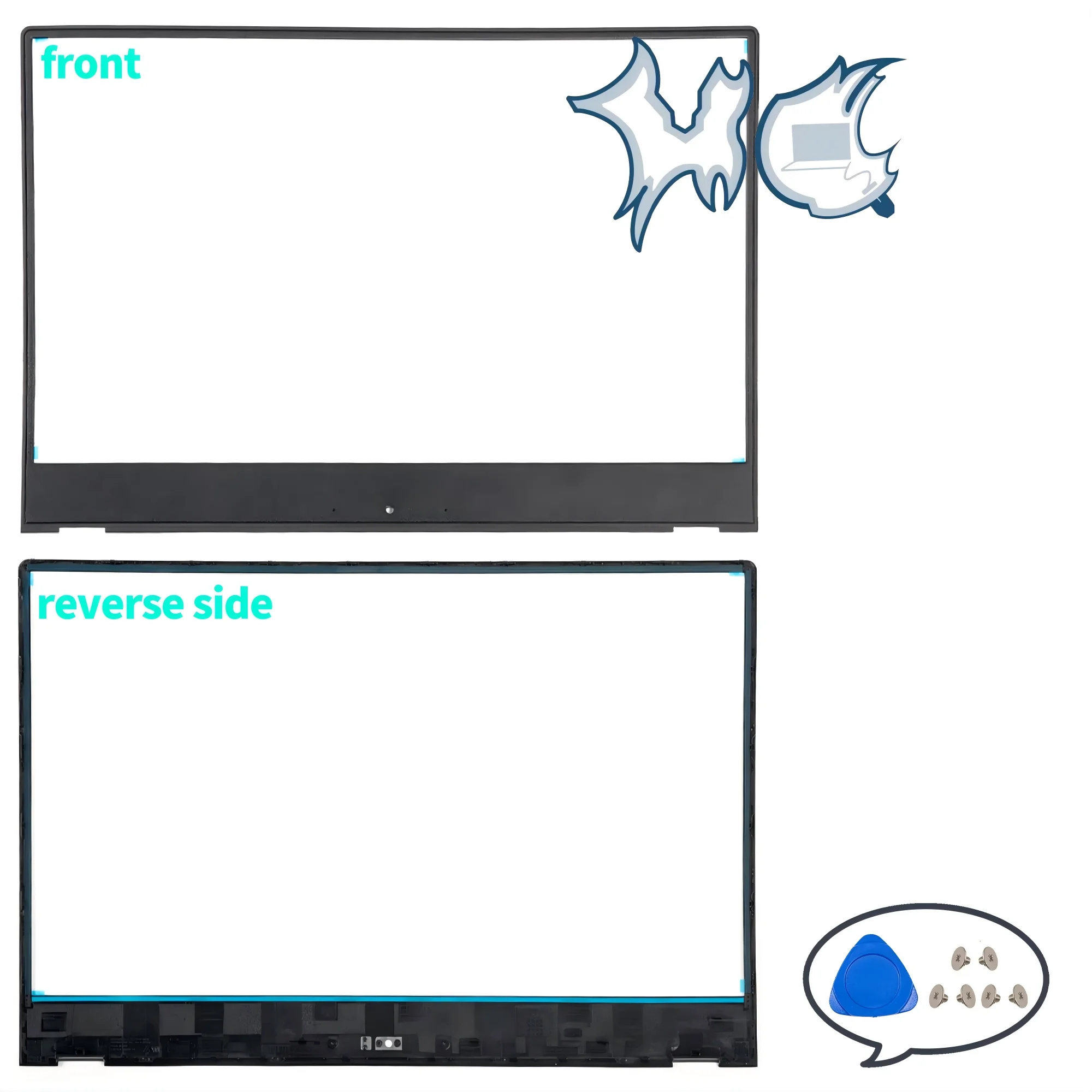 PC Cover For Legion Y540-15 Y540-15IRH 81RJ 81SX 2019 Y530-15ICH Y530-15 LCD Back Cover Bezel Palmrest Bottom Parts Replacement
