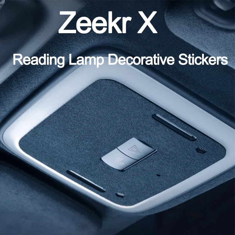 

ZEEKR X 2023 2024 Car Roof Reading Light Sticker Car Interior Lighting Decorative Stickercar Stickers Interior Parts