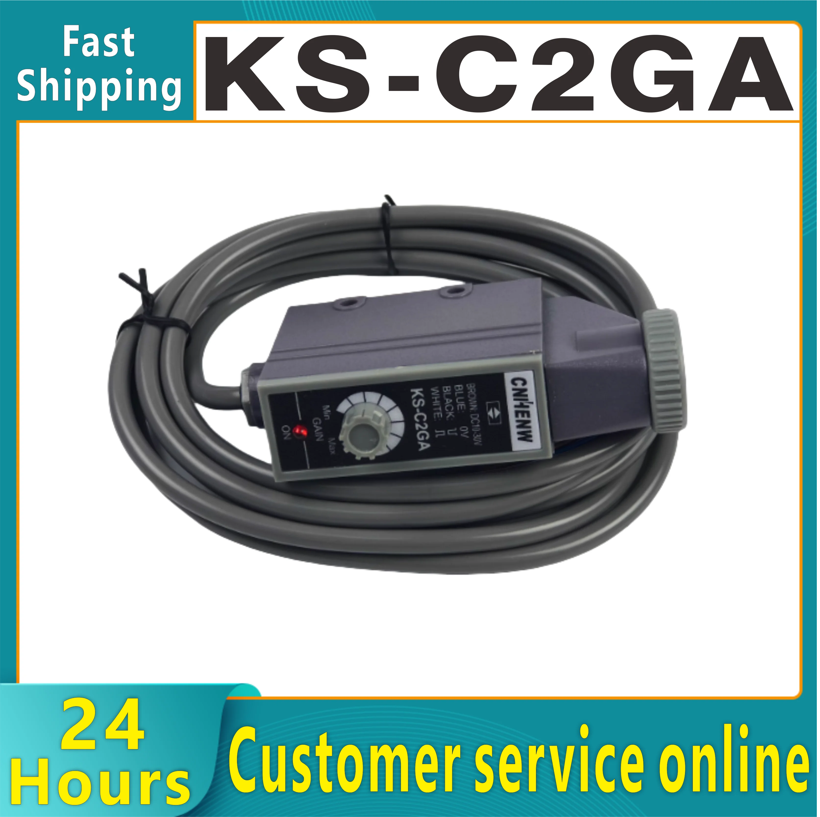 CNHENW color code sensor bag making machine photoelectric switch sensorKS-C2WA KS-C2GA KS-C2WGA KS-C2RGA
