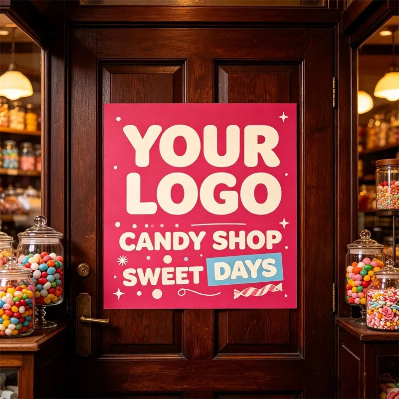 Any Size 100cm Custom Sticker Suitable Supply StoresIndoor Beauty Supermarket Salon Outdoor Commercial Advertising Promotion