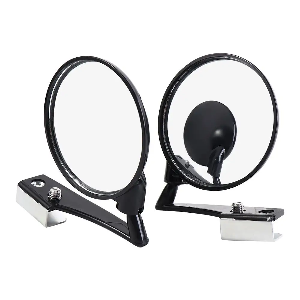 ABS Car Front Wheel Blind Zone Mirror Adjustable 360 Degree 360 Degree Rotation Rearview Mirror Rotatable Wide Angle
