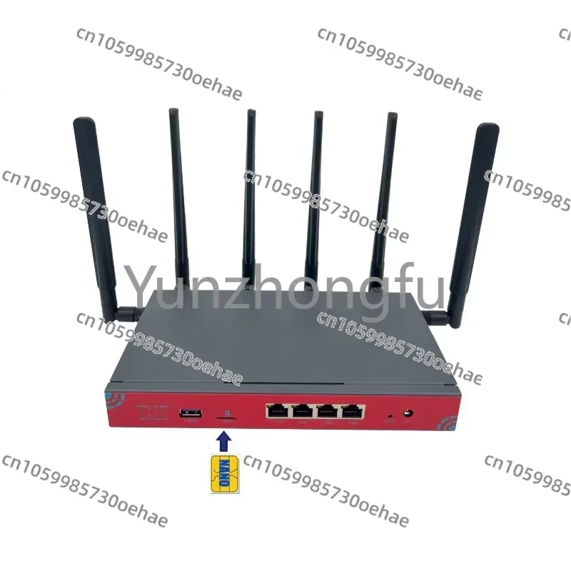 

Router with Quectel RM530n-gl Modem Support Dual Sim Dual M.2 Module