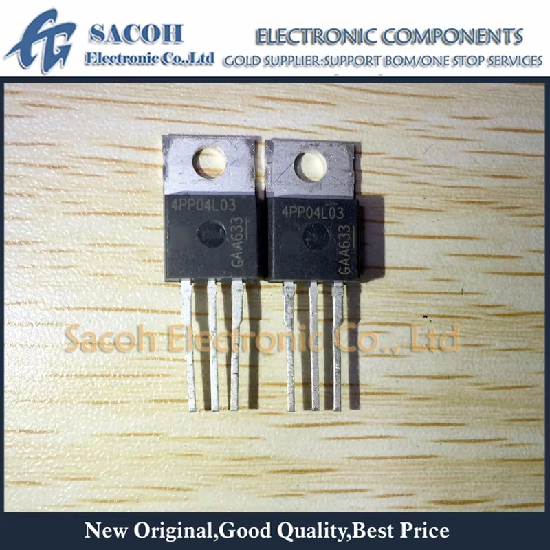

New Original 10Pcs/Lot 4PP04L03 IPP120P04P4L-03 TO-220 120A 40V Power MOSFET Field Effect Transistor In Stock
