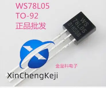 

50pcs original new 78L05 WS 5V 5% 100mA voltage regulator triode TO-92 RMB 46/1K