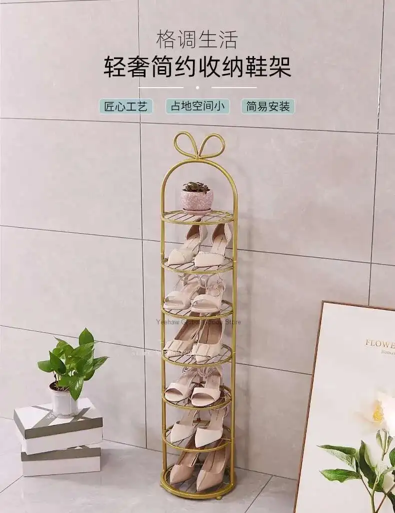

Современная полка для обуви, металлические стеллажи для дома, вертикальное хранение, входная мебель, железная полка для хранения, подставка для растений, простые шкафы для обуви