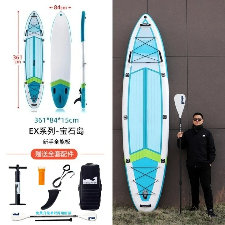 Paddle paddleboard, boat, surfboard, water SUP, inflatable skateboard, sea windsurfing