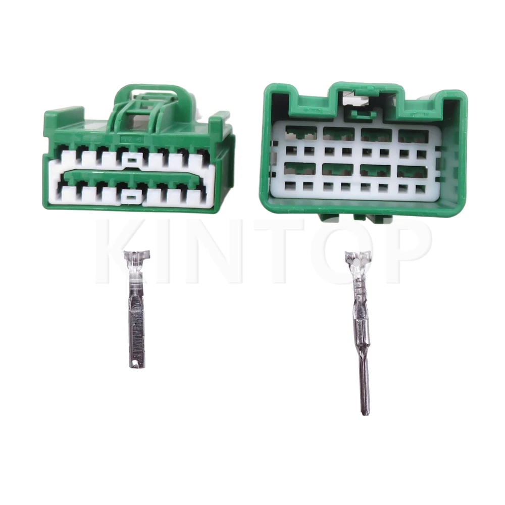 1 Set 16 Pins 7282-6453-60 7283-6453-60 Auto Wire Cable Connector Met Draden auto Mannelijke Plug Vrouwelijke Sockets