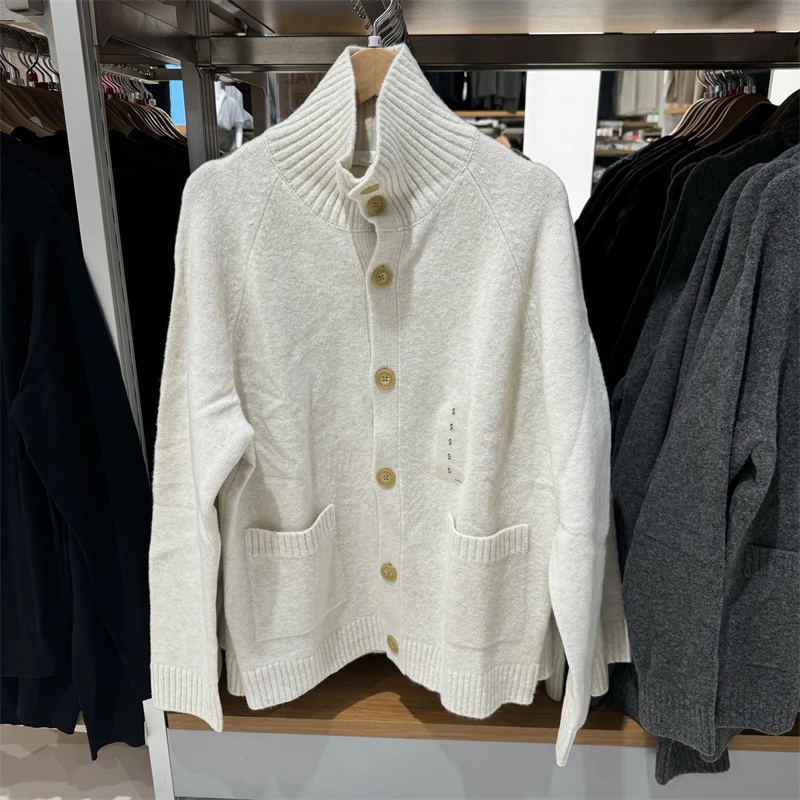 เสื้อคาร์ดิแกนถักแบบเปิด สไตล์ลำลอง อเนกประสงค์ ทรงหลวม สีสันหลากหลาย เสื้อคลุมสำหรับผู้ชายและผู้หญิง แฟชั่น สวมใส่สบาย