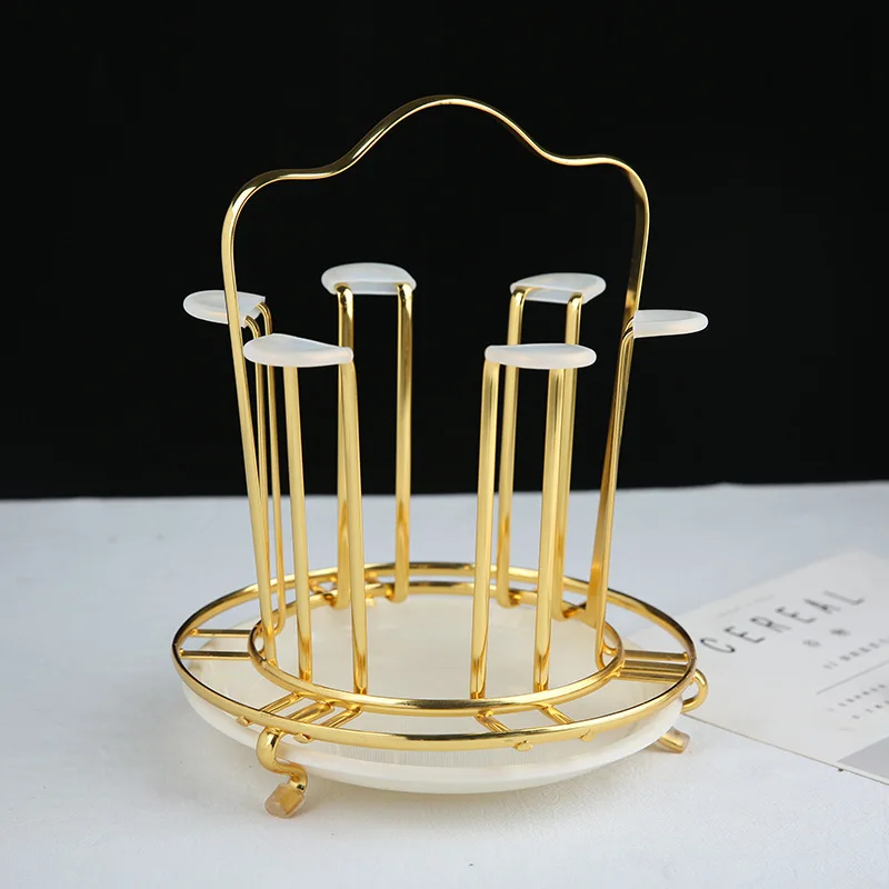 

Creative Living Room Tea Cup Draining Ra Home Use Cup Water Cup Storage elf Inverted Drainage Ra Tray Wine Cup