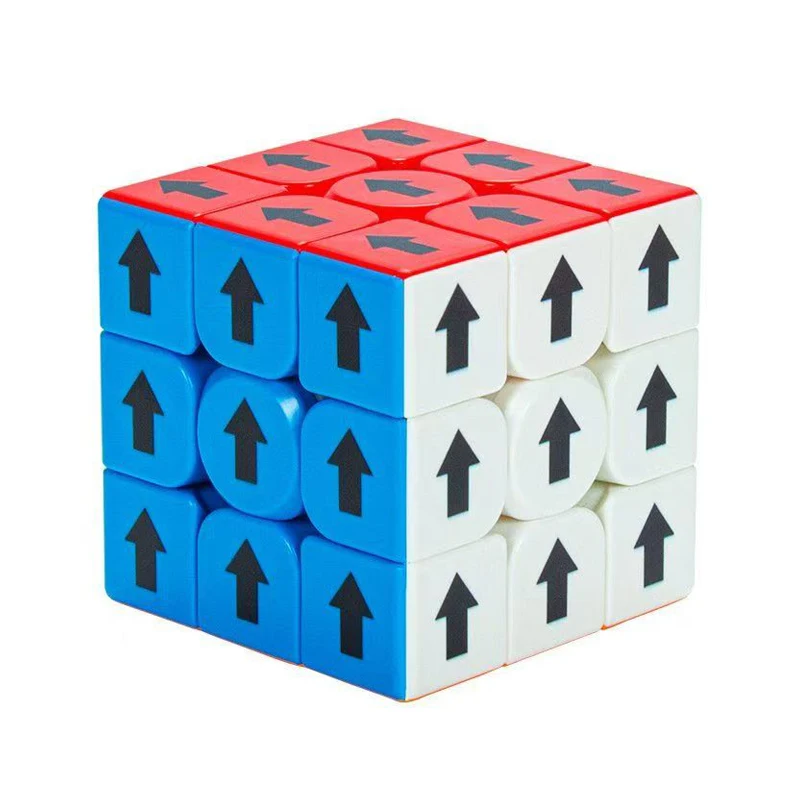 

Direction Arrow Speed Cube 3X3X3 Puzzle Challenge Gift IQ Logic Training Brain Teaser For Kids Boys Girls zauberwürfel