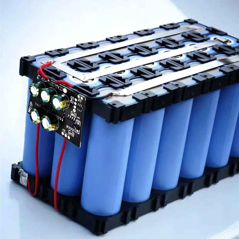 3S- 4S 6S- 7S BMS Li-ion Lifepo4 Lithium Battery Balancer Balancing Module Active Balancer Board Equalizer 22AWG For Battery Diy