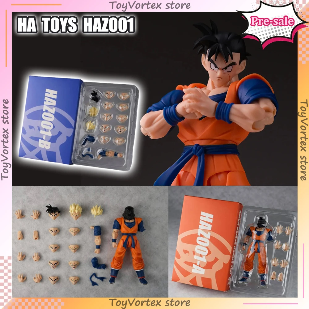Nueva Figura de Acción de Son Gohan con un Brazo Descubierto HA TOYS HAZ001, Dragon Ball, Figura de Gohan Héroe Águila, Colección de PVC, Juguete de Regalo