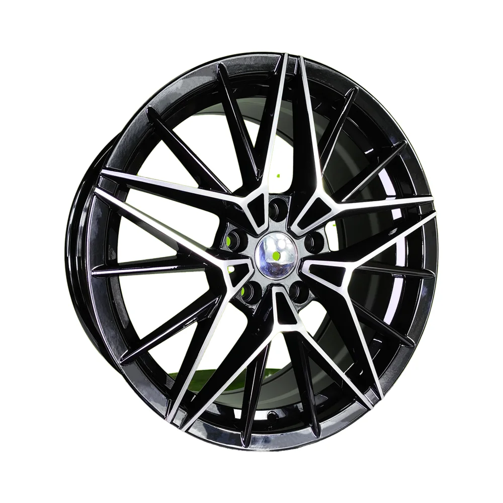 Custom Flow Formed Wheel Hub High Performance 17-19 Inch Matte Black Car Wheels New Made Aluminium Alloy 35mm 38mm Offset
