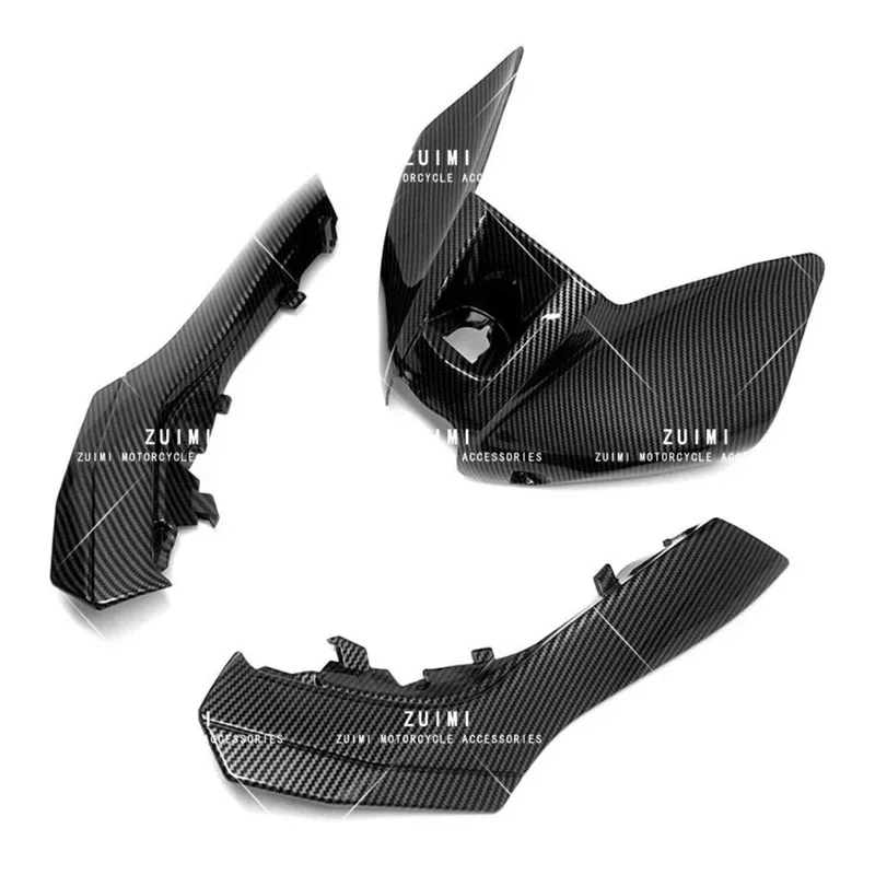 left and right side hood  carbon fiber pattern suitable for Kawasaki Ninja 650 ER6F ER6N 2012-2016 fairing panel fuel tank cover