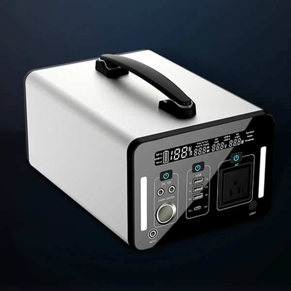 Portable Outdoor Energy Storage Power Supply 220V High-Power Lithium Battery Solar Charging Emergency Caravan Battery