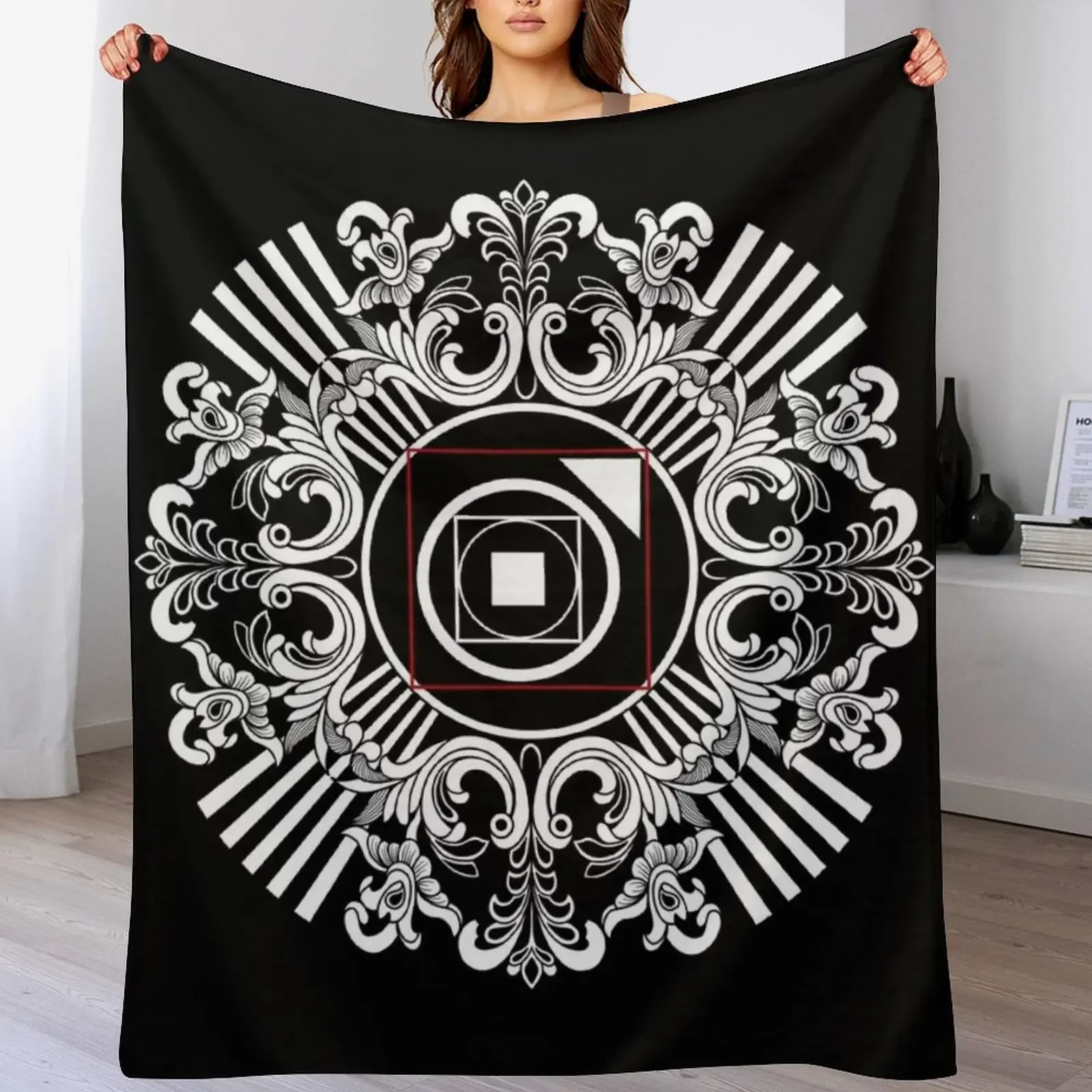 

Tremere - Vampire the Masquerade Clans Throw Blanket Modern Design Soft Blanket for Home Decor
